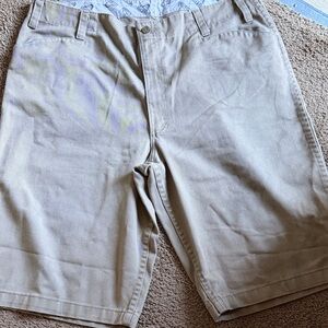 Ben Davis Khaki Flat Front Shorts